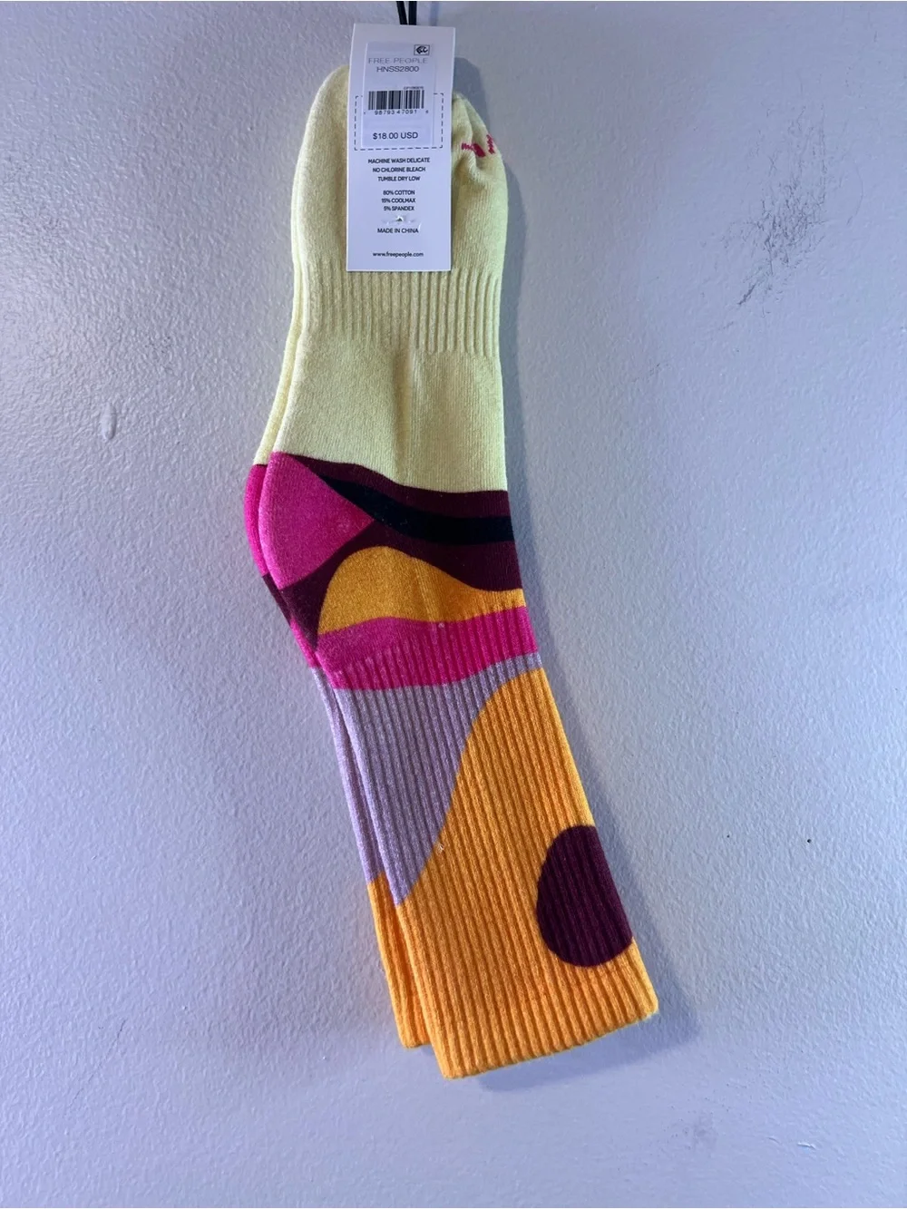 FP Movement by Free People Sedona Crew Socks in Warm Combo
